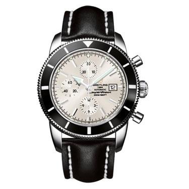 Breitling Superocean Heritage Chronographe Leather Strap A1332024/G698-leather-black-tang