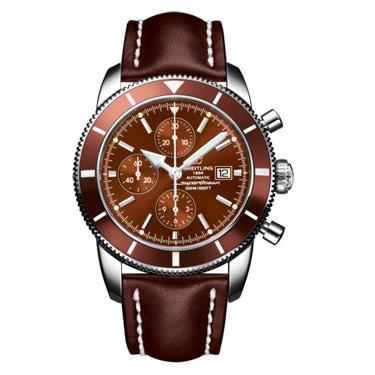 Breitling Superocean Heritage Chronographe Leather Strap A1332033/Q553-leather-brown-tang