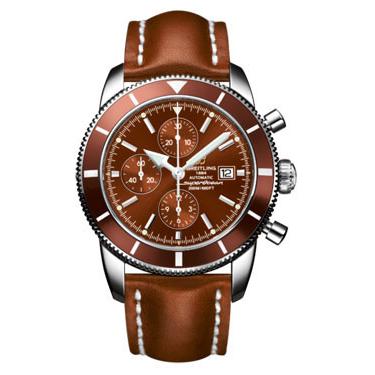 Breitling Superocean Heritage Chronographe Leather Strap A1332033/Q553-leather-gold-deployant