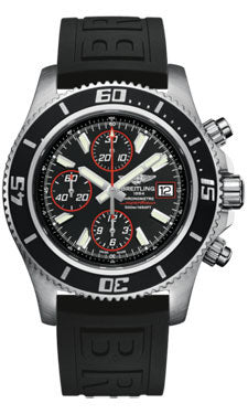 Breitling Superocean Chronograph II A1334102/BA81 Black Diver PRo-iii Deployant Mens Watch