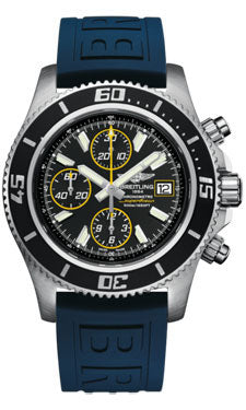 Breitling Superocean Chronograph II A1334102/BA82 Blue Diver PRo-iii Deployant Mens Watch