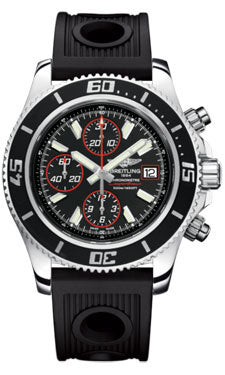 Breitling Superocean Chronograph II Abyss Red A13341A8/BA81 Black Ocean-Racer Mens Watch