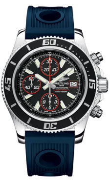 Breitling Superocean Chronograph II Abyss Red A13341A8/BA81 Blue Ocean-Racer Mens Watch