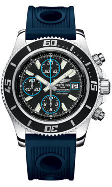 Breitling Superocean Chronograph II Abyss Blue A13341A8/BA83 Ocean-Racer Blue Deployant Mens Watch