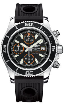 Breitling Superocean Chronograph II Abyss Orange A13341A8/BA85 Ocean-Racer Black Mens Watch