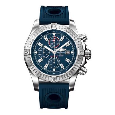 Breitling Super Avenger Stainless Steel A1337011/C757-ocean-racer-blue-folding