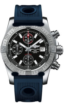 Breitling Avenger II A1338111/BC32 Ocean-Racer Blue Deployant Mens Watch