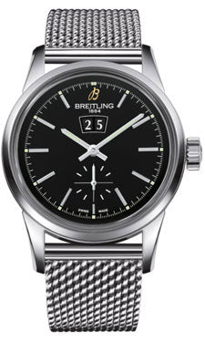 Breitling Transocean 38 A1631012/BD15 Ocean Classic Steel Mens Watch