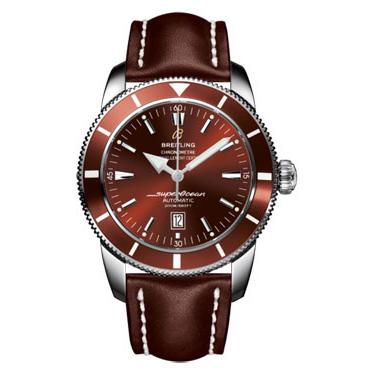 Breitling Superocean Heritage 46 Leather Strap A1732033/Q542-leather-brown-deployant