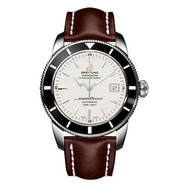 Breitling Superocean Heritage 42 Leather Strap A1732124/G717-leather-brown-deployant