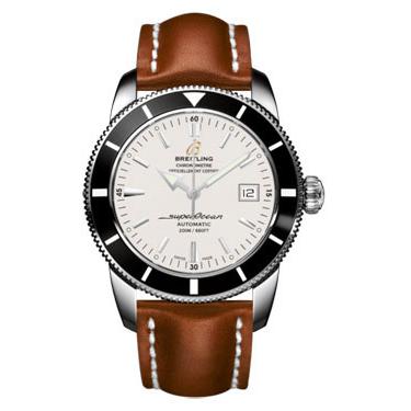 Breitling Superocean Heritage 42 Leather Strap A1732124/G717-leather-gold-deployant