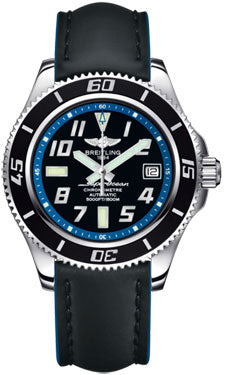 Breitling Superocean 42 A1736402/BA30 Black Royal Blue Tang Mens Watch