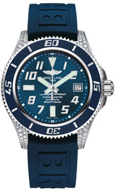 Breitling A1736467/C868 Superocean 42 Diver Pro III Blue Strap Deployant Watch