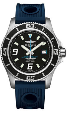 Breitling Superocean 44 Satin Steel C1739102/BA79 Ocean Racer Blue Mens Watch