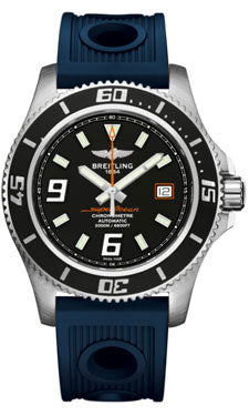 Breitling Superocean 44 Satin Steel C1739102/BA80 Ocean Racer Blue Mens Watch