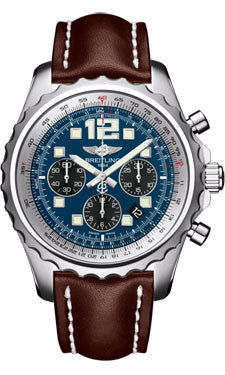 Breitling Chronospace Automatic Leather Strap - Deployant Buckle A2336035/C833-leather-brown-deployant Men's Watch