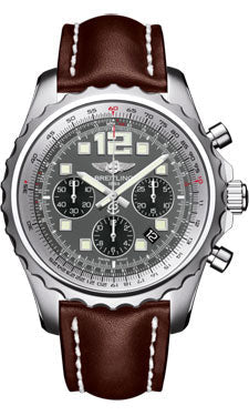 Breitling Chronospace Automatic Leather Strap - Deployant Buckle A2336035/F555-leather-brown-deployant Men's Watch