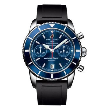 Breitling Superocean Heritage Chronographe 44 Rubber Strap A2337016/C856-diver-pro-ii-black-deployant