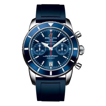 Breitling Superocean Heritage Chronographe 44 Rubber Strap A2337016/C856-diver-pro-ii-blue-deployant