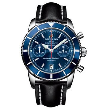 Breitling Superocean Heritage Chronographe 44 Leather Strap A2337016/C856-leather-black-deployant