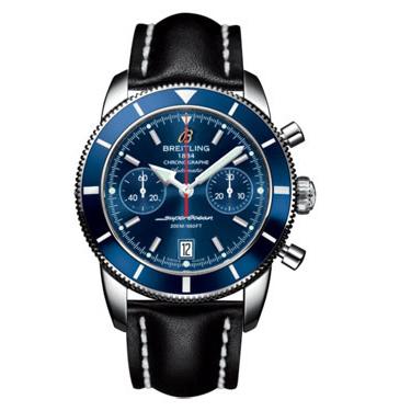 Breitling Superocean Heritage Chronographe 44 Leather Strap A2337016/C856-leather-black-tang