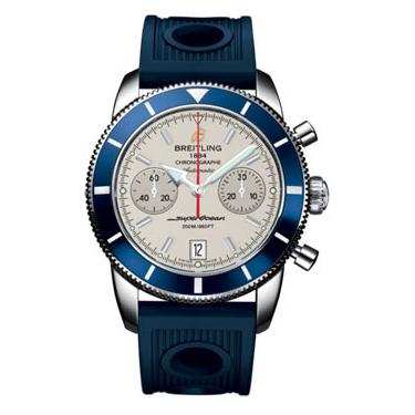 Breitling Superocean Heritage Chronographe 44 Rubber Strap A2337016/G753-ocean-racer-blue-deployant