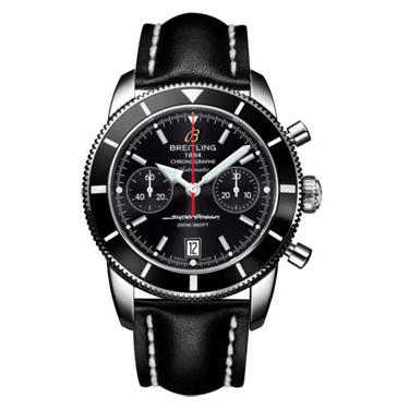 Breitling Superocean Heritage Chronographe 44 Leather Strap A2337024/BB81-leather-black-deployant