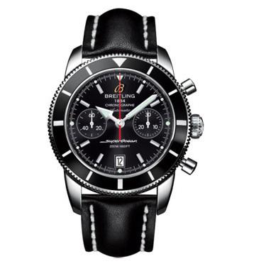 Breitling Superocean Heritage Chronographe 44 Leather Strap A2337024/BB81-leather-black-tang