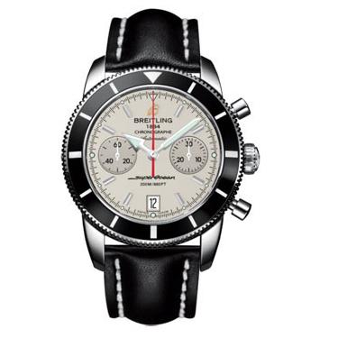 Breitling Superocean Heritage Chronographe 44 Leather Strap A2337024/G753-leather-black-deployant