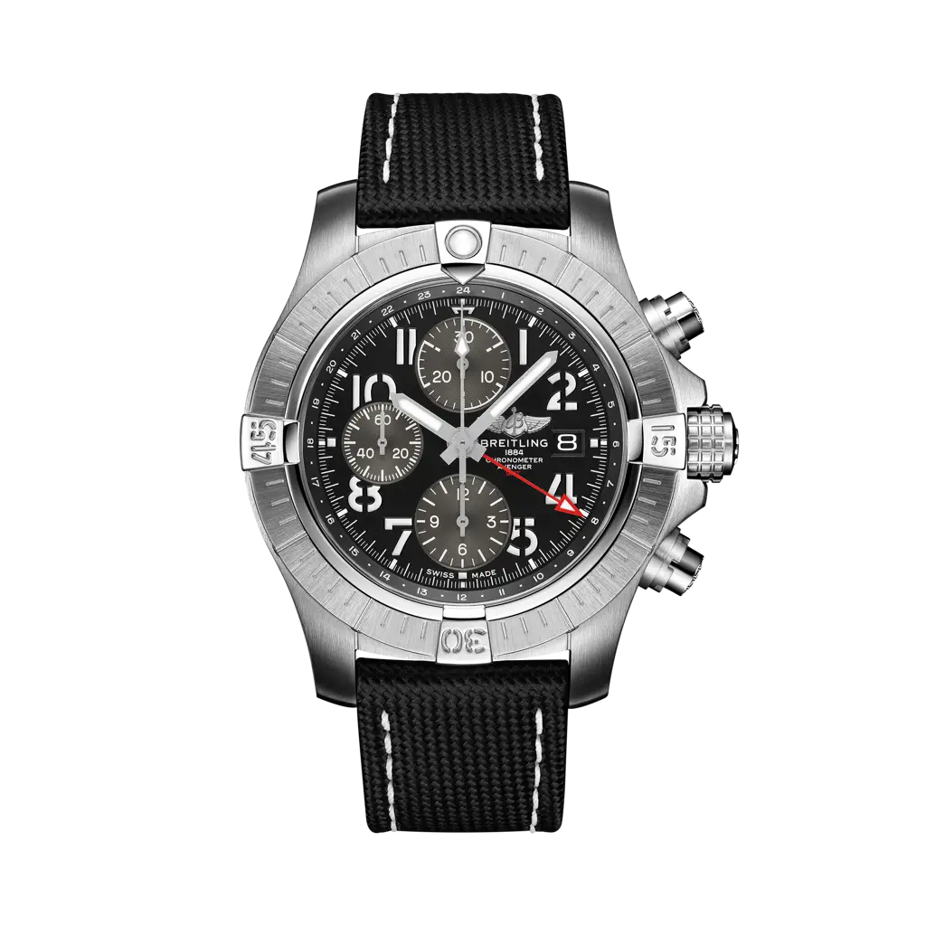 Breitling Avenger Chronograph GMT 45 A24315101B1X1