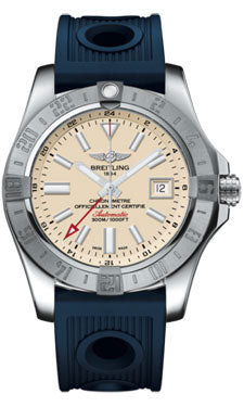 Breitling Avanger II GMT A3239011/G778 Blue Ocean-Racer Deployant Mens Watch