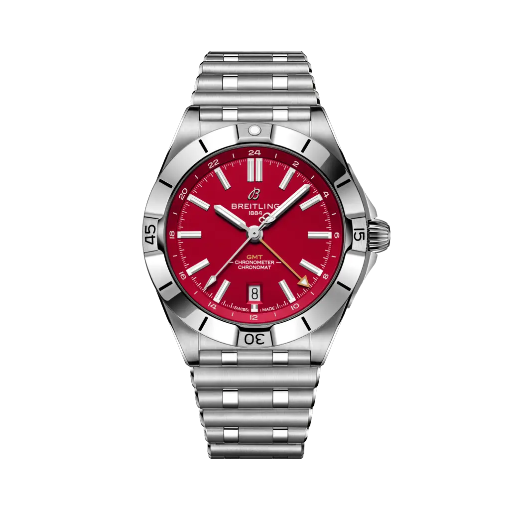 Breitling Chronomat Automatic GMT 40 NFL San Francisco 49ers Edition A32398B61K1A1