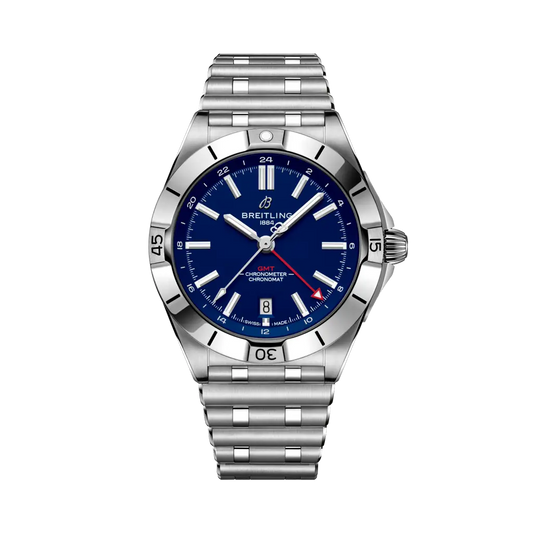 Breitling Chronomat Automatic GMT 40 NFL New York Giants Edition A32398C11C1A1
