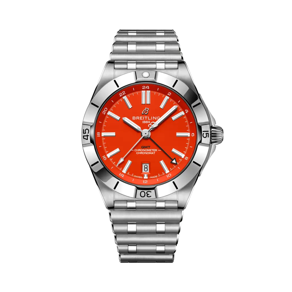 Breitling Chronomat Automatic GMT 40 NFL Cincinnati Bengals Edition A32398C21O1A1