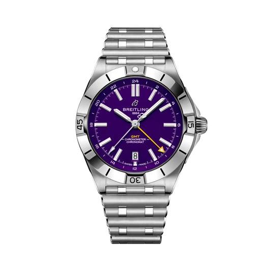 Breitling Chronomat Automatic GMT 40 NFL Minnesota Vikings Edition A32398C31Q1A1