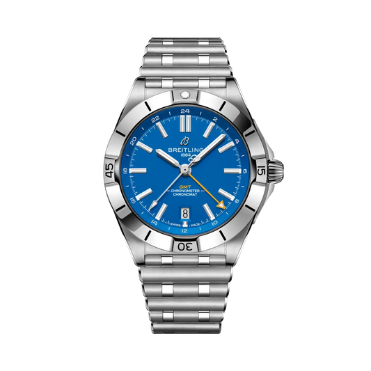 Breitling Chronomat Automatic GMT 40 NFL Los Angeles Chargers Edition A32398C41C1A1