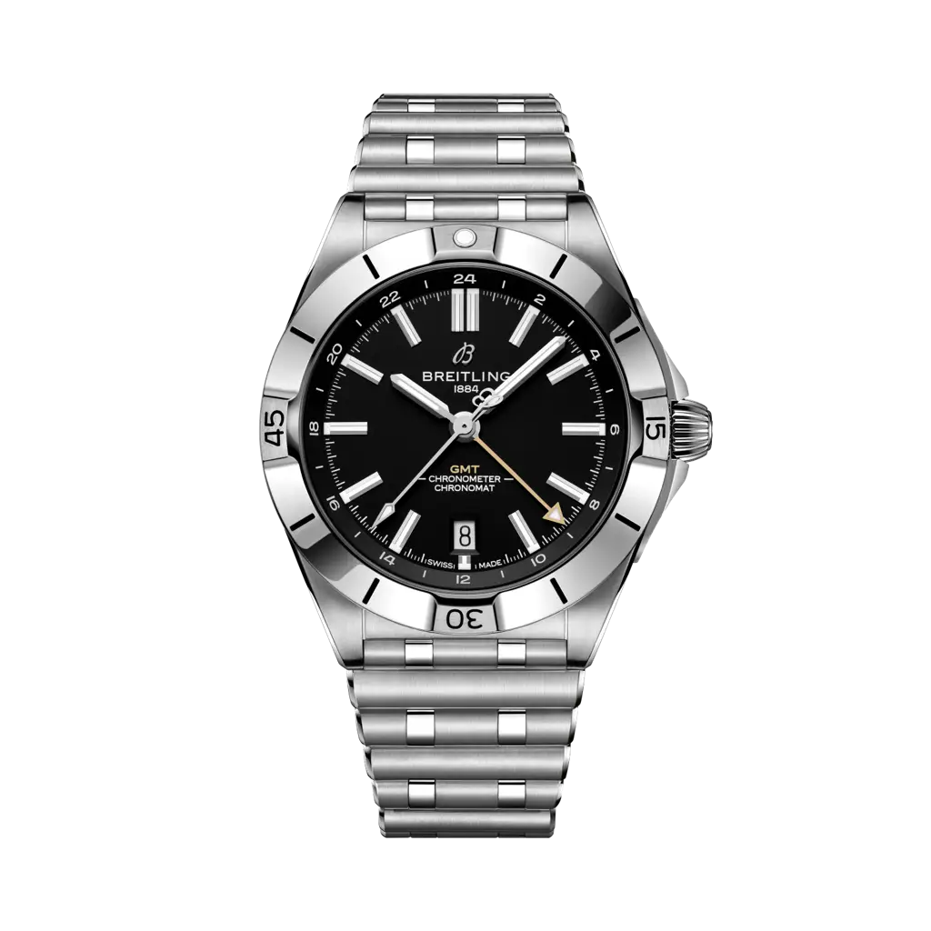 Breitling Chronomat Automatic GMT 40 NFL New Orleans Saints Edition A32398D11B1A1