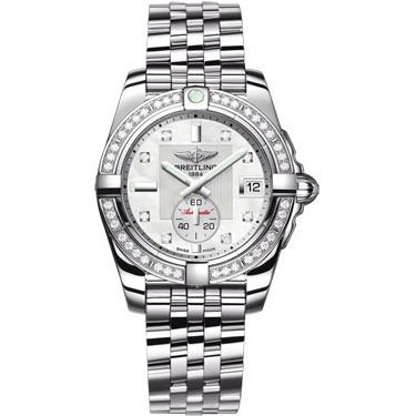 Breitling Galactic 36 Automantic Stainless Steel With Diamonds A3733053/A717-pilot-steel