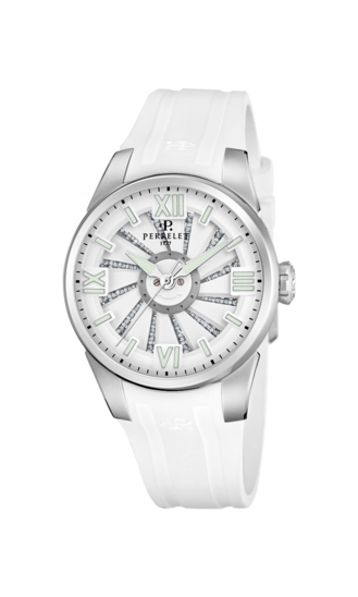 Perrelet Women's White Stainless Steel