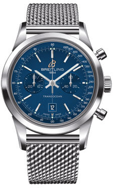 Breitling Transocean Chronograph 38 Stainless Steel A4131012/C862 Ocean Classic Steel Mens Watch