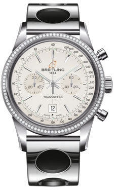 Breitling Transocean Dia Bezel 38 Stainless Steel A4131053/G757 Air Racer Mens Watch