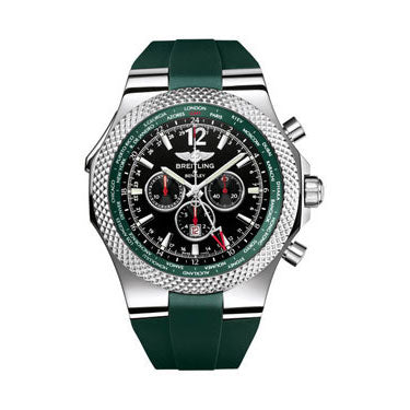 Breitling Bentley Motors Bentley GMT A47362S4/B919-rubber-gmt-british-racing-green