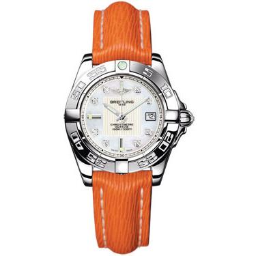 Breitling Galactic 32 Stainless Steel A71356L2/A708-sahara-orange-tang