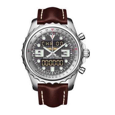 Breitling Chronospace Stainless Steel A7836534/F551-leather-brown-tang