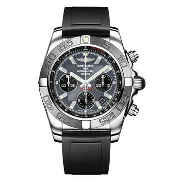 Breitling Chronomat B01 Stainless Steel Satin Bezel AB011011/F546-diver-pro-ii-black-tang