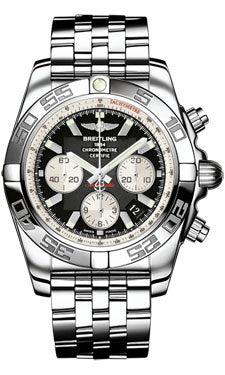 Breitling Chronomat B01 Stainless Steel Polished Bezel AB011012/B967-pilot-steel