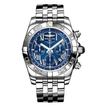 Breitling Chronomat B01 Stainless Steel Polished Bezel AB011012/C783-pilot-steel