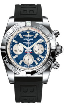 Breitling Chronomat 44 Steel Polished Bezel - Diver Pro III Strap - Tang AB011012/C788-diver-pro-iii-black-tang Men's Watch