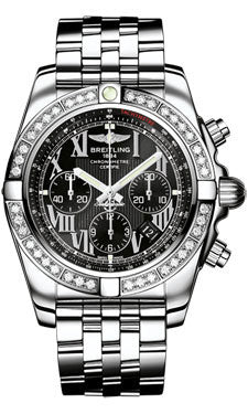 Breitling Chronomat 44 Steel 40 Dia Bezel - Pilot Bracelet AB011053/B956-pilot-steel Men's Watch