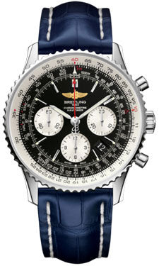 Breitling Navitimer 01 AB012012/BB01 Croco Blue Tang Watch